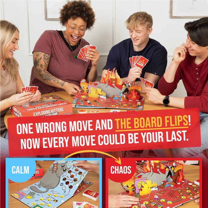 Exploding Kittens: The Board Game | Asmodee