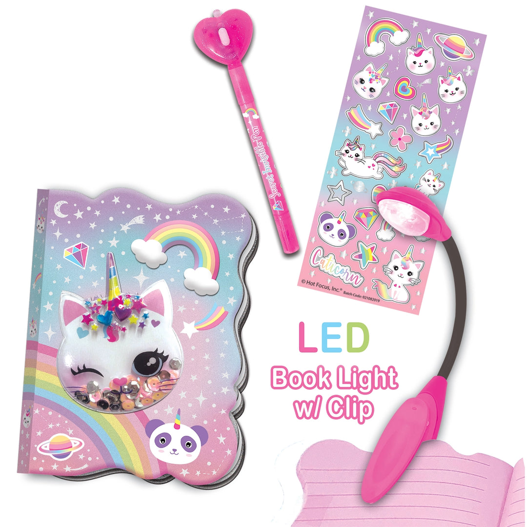 Girl's Secret Journal Fun - Caticorn | Hot Focus
