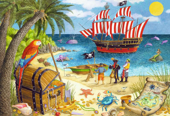 Pirates & Mermaids 2x24 Pc Puzzle | Ravensburger