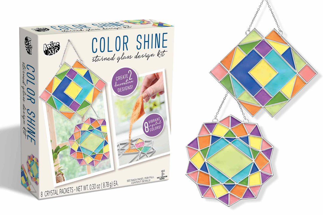 Color Shine Stained Glass Design Kit | Anker Play