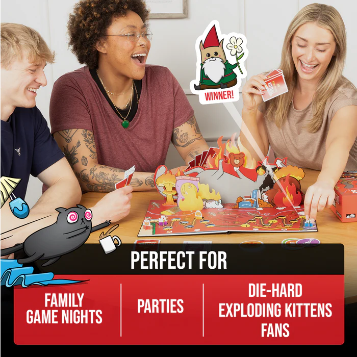 Exploding Kittens: The Board Game | Asmodee