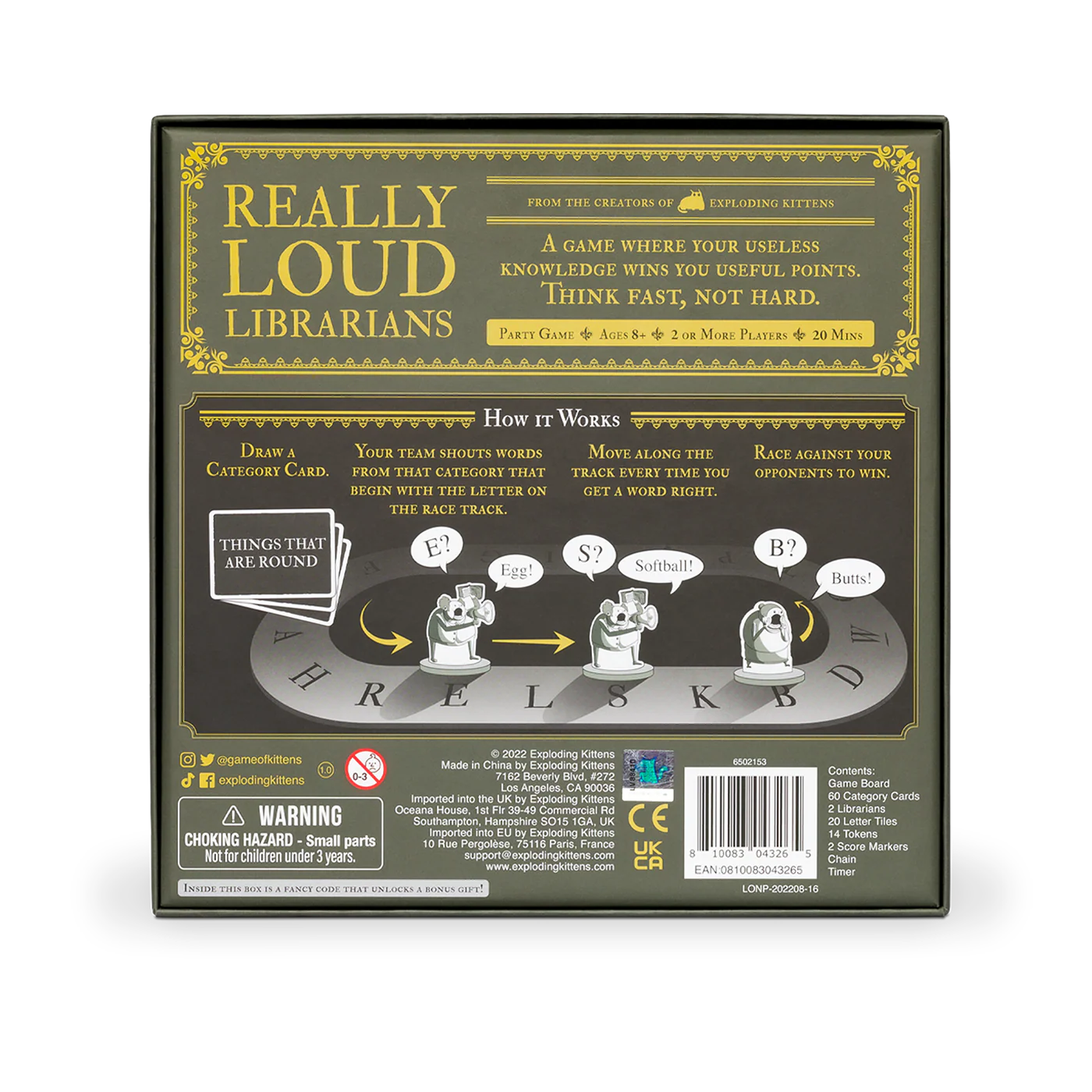 Really Loud Librarians | Asmodee