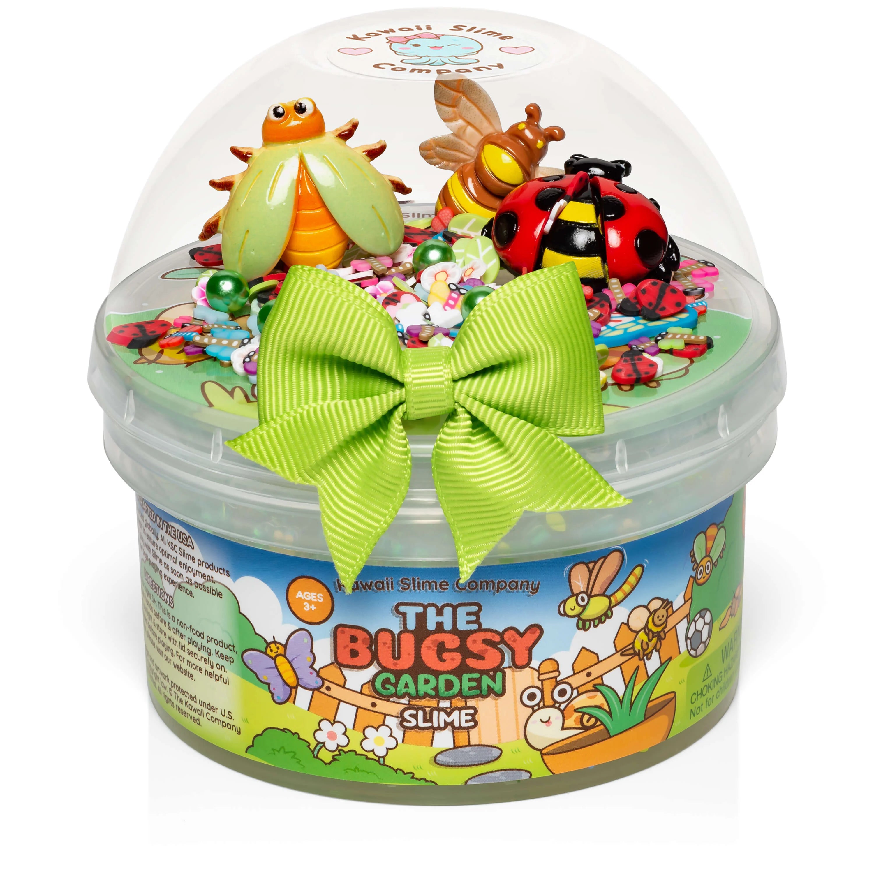 The Bugsy Garden Signature Dome™ Slime | Kawaii Slime Company
