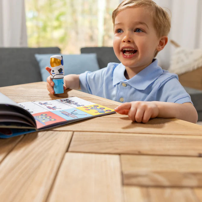 Sticker WOW!® Activity Pad & Sticker Stamper - Astronaut | Melissa & Doug