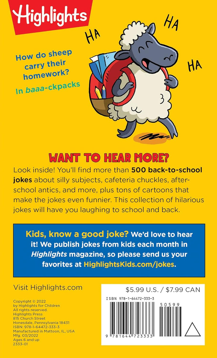 Best Kids' School Jokes Ever! | Highlights