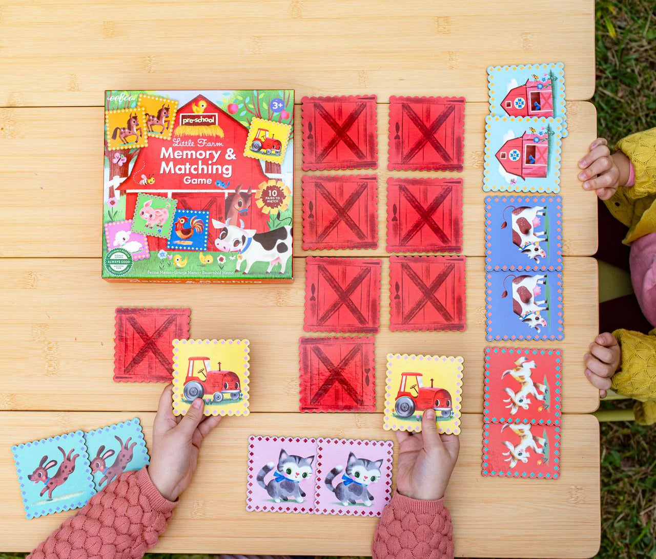 Pre-School Little Farm Matching Game | eeBoo