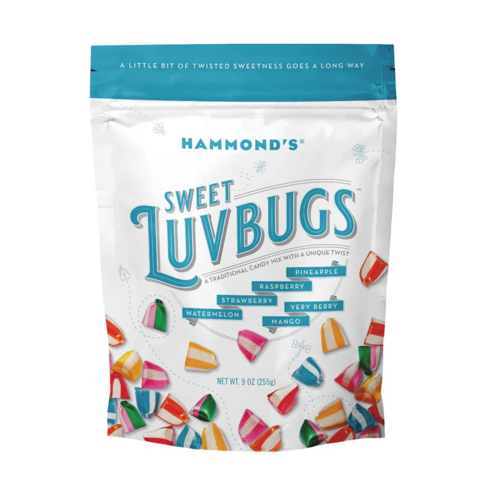 Traditional Candy - Sweet Luvbugs - 9 oz Resealable Bag | Hammond's Candies