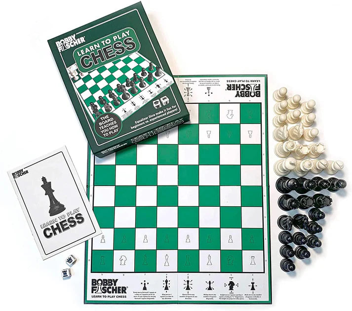 Bobby Fischer Learn to Play Chess | Wood Expressions