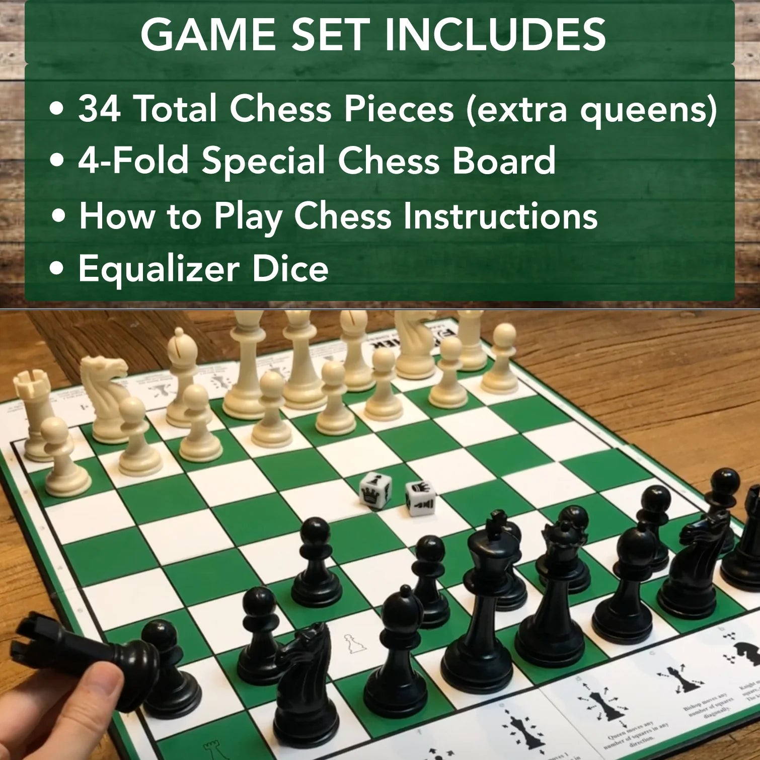 Bobby Fischer Learn to Play Chess | Wood Expressions