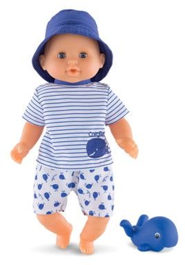 front view of bebe bath marin with bath toy