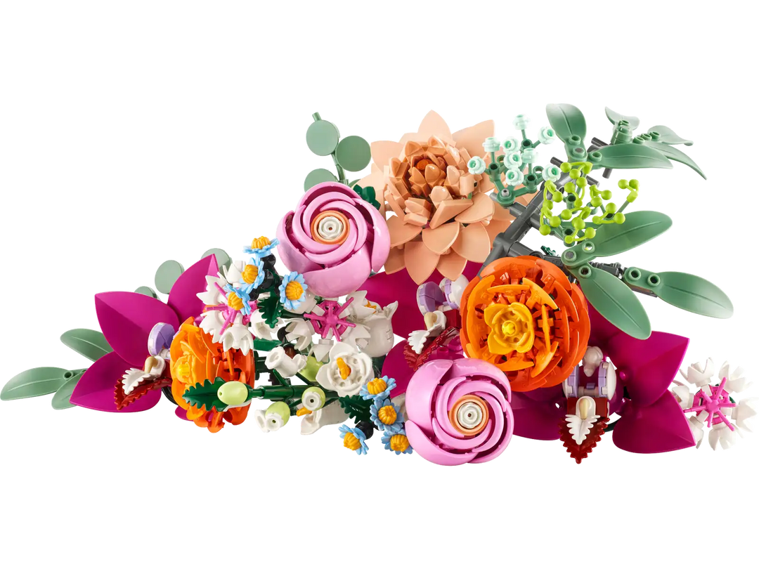 Botanicals Pretty Pink Flower Bouquet | LEGO