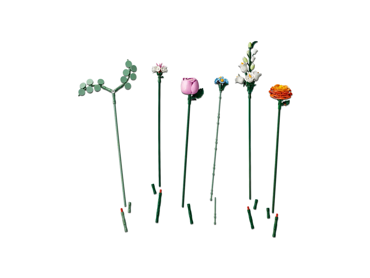Botanicals Pretty Pink Flower Bouquet | LEGO