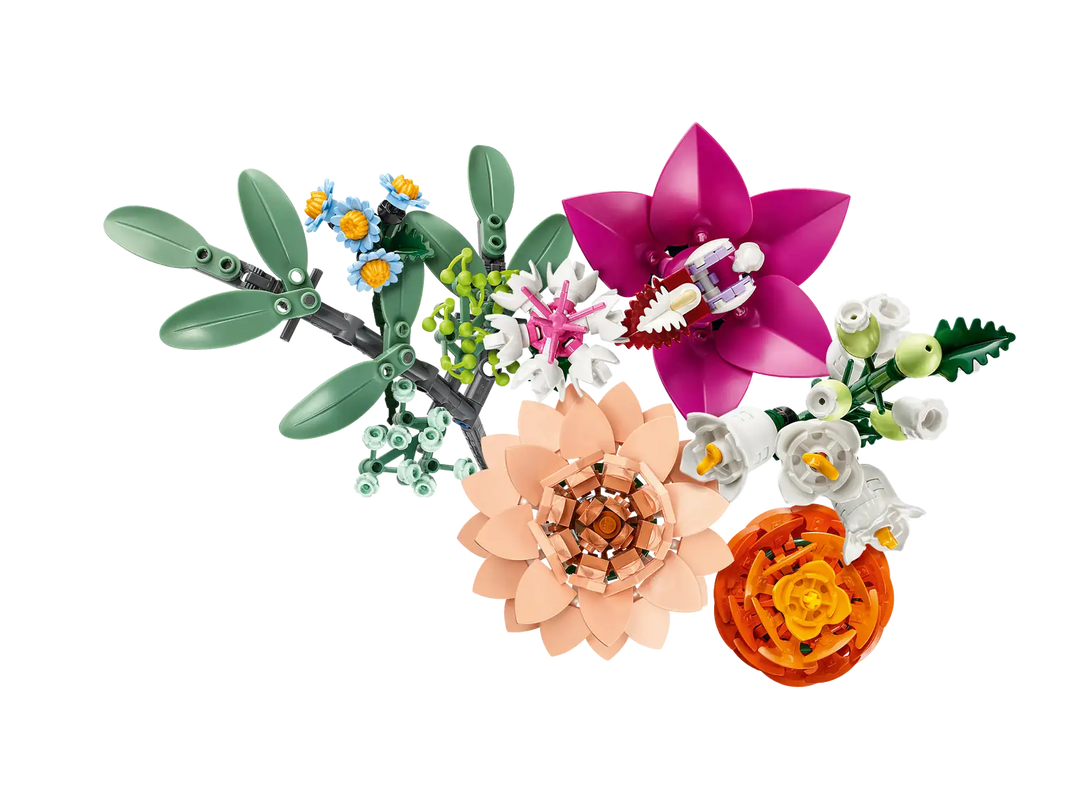 Botanicals Pretty Pink Flower Bouquet | LEGO