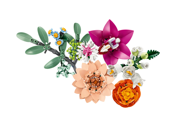 Botanicals Pretty Pink Flower Bouquet | LEGO