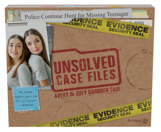 Unsolved Case Files: Avery Gardner | Goliath Games