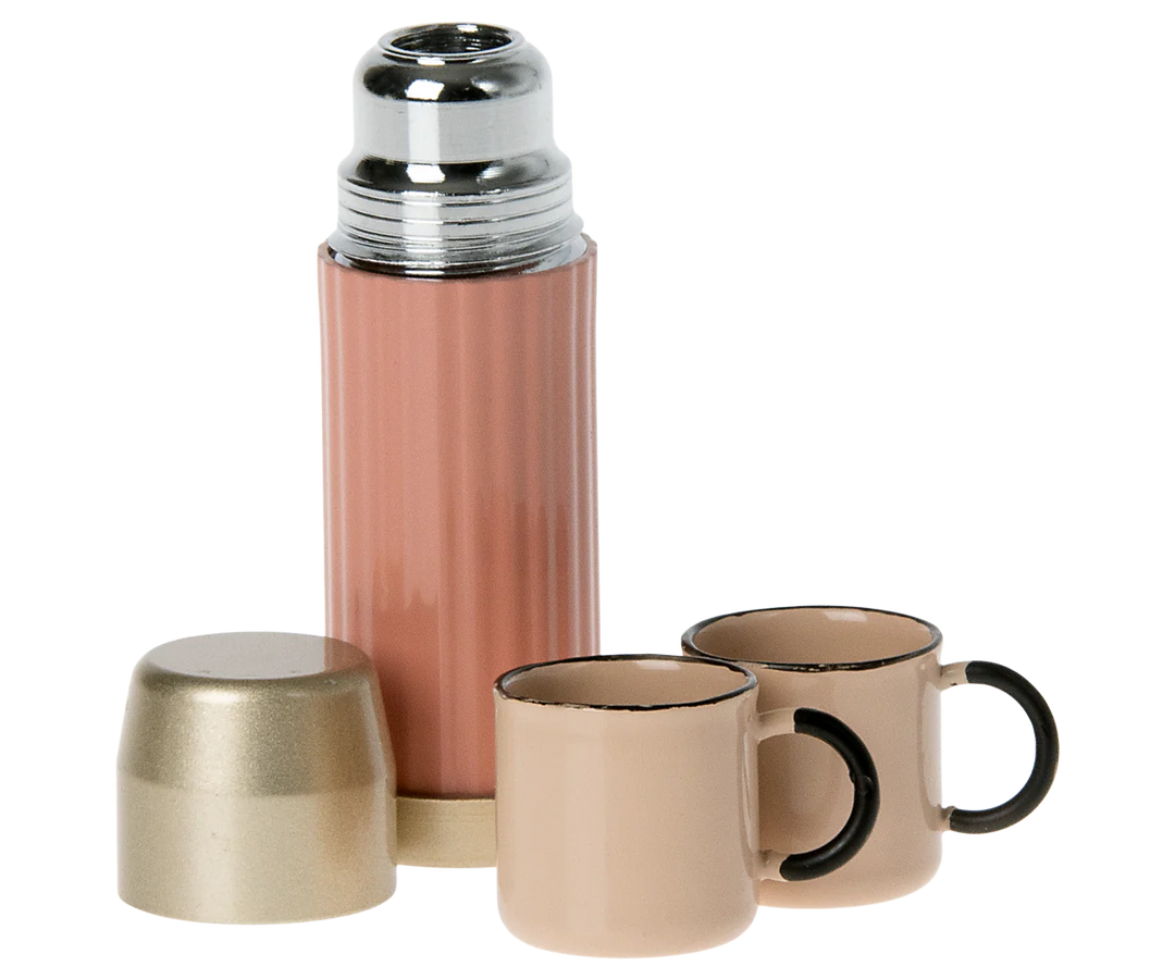 Thermos and Cups - Coral | Maileg