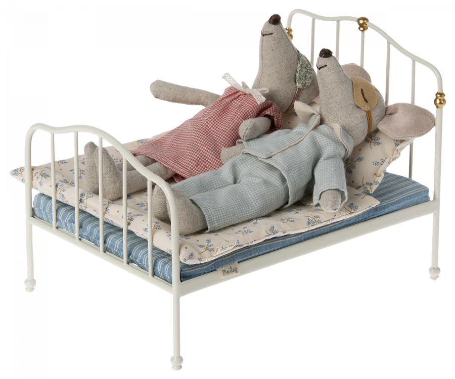 Bed, Parent Mouse - Off White | Maileg
