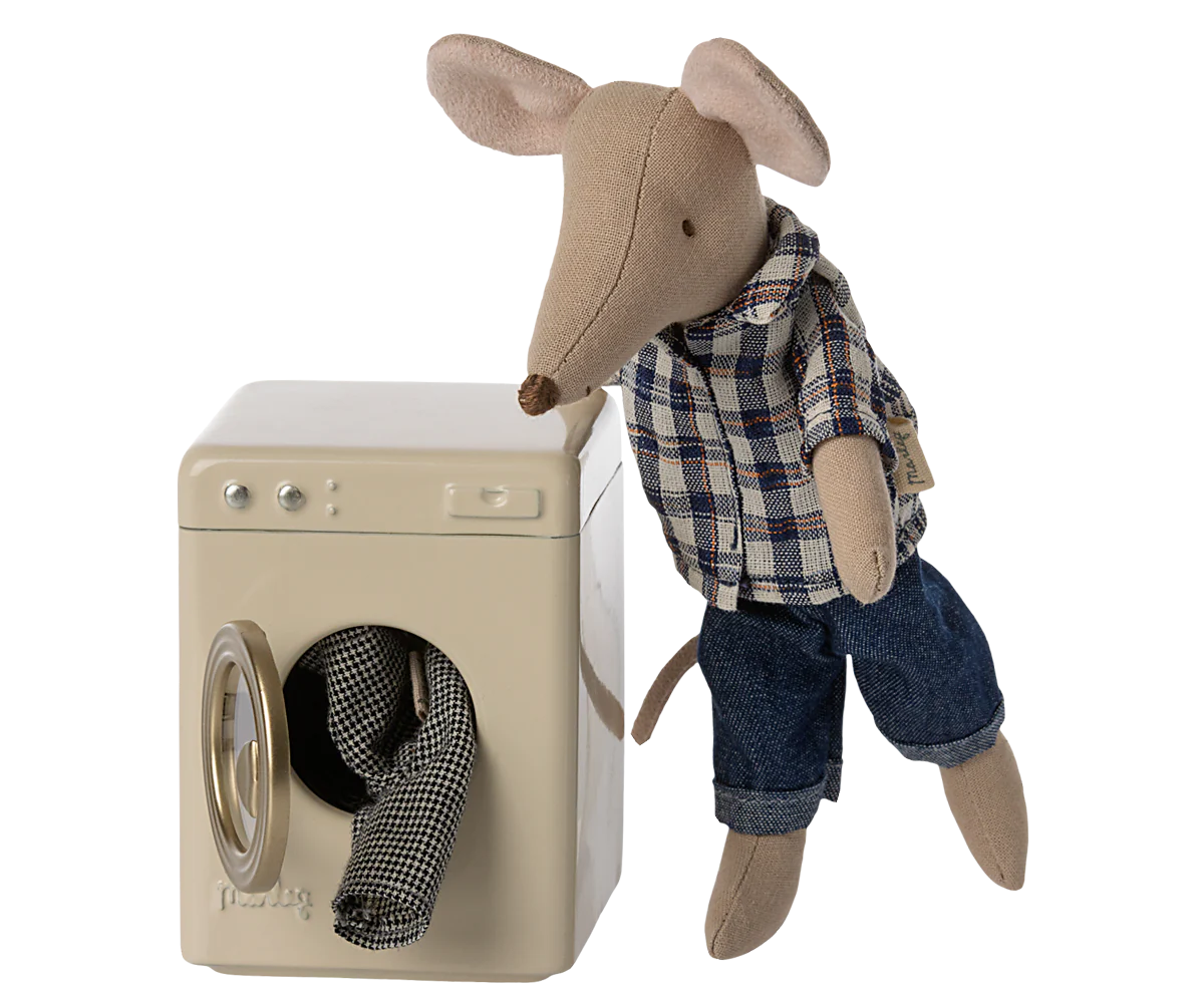 Washing Machine, Mouse | Maileg