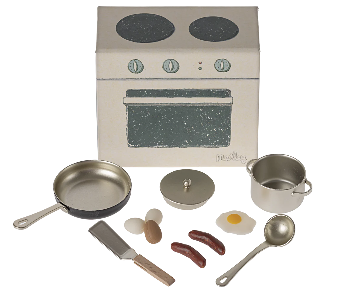 Cooking Set, Mouse | Maileg