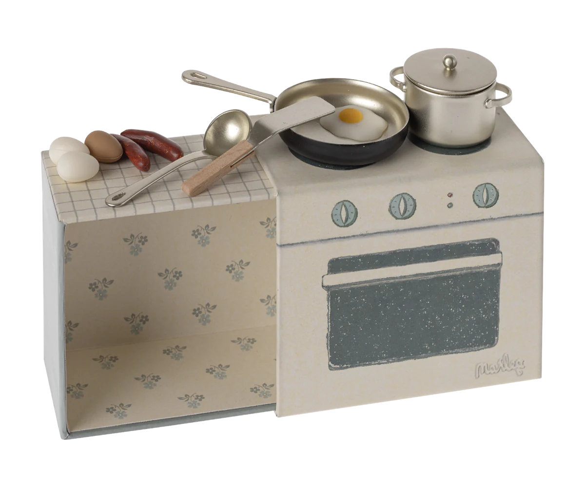 Cooking Set, Mouse | Maileg