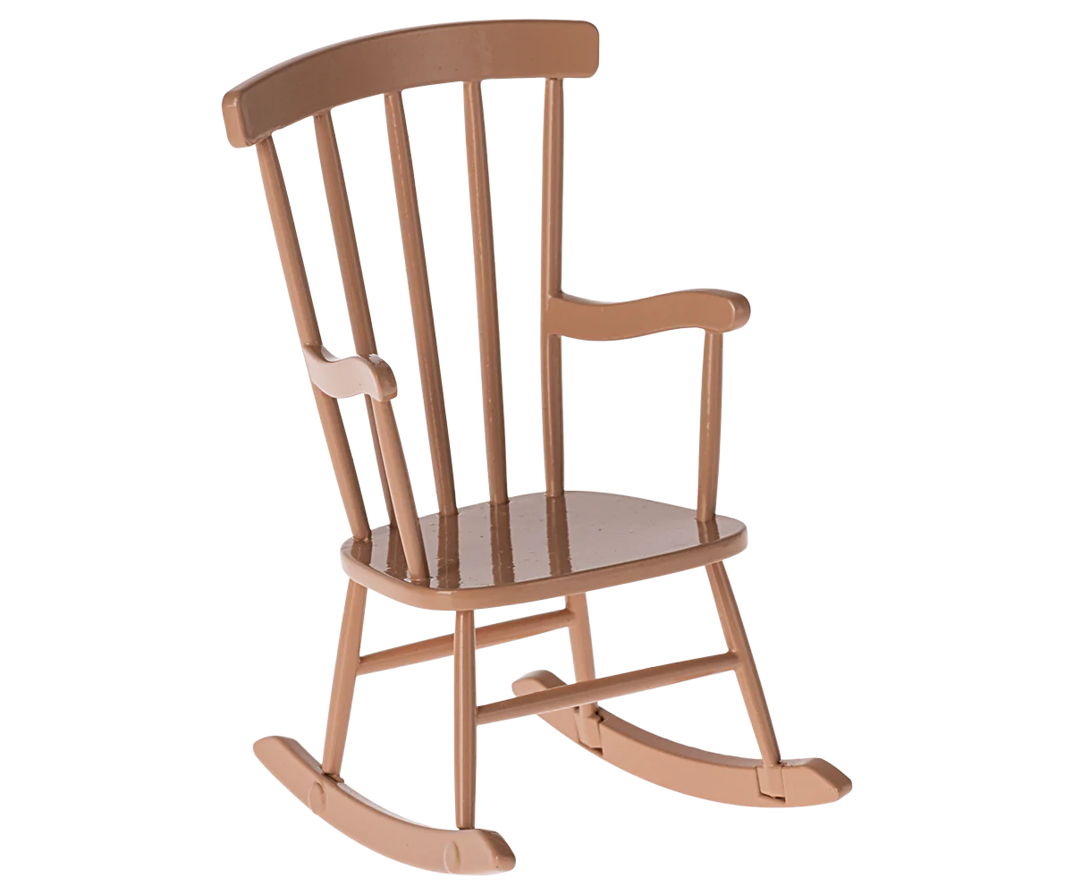 Rocking chair, Mouse - Dark Powder | Maileg