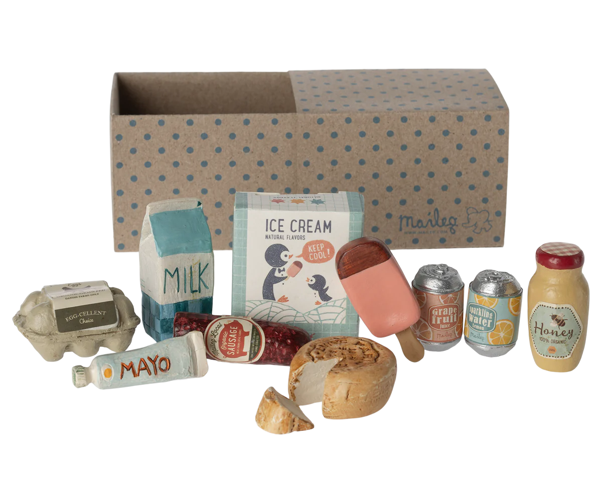 Miniature Grocery Box | Maileg