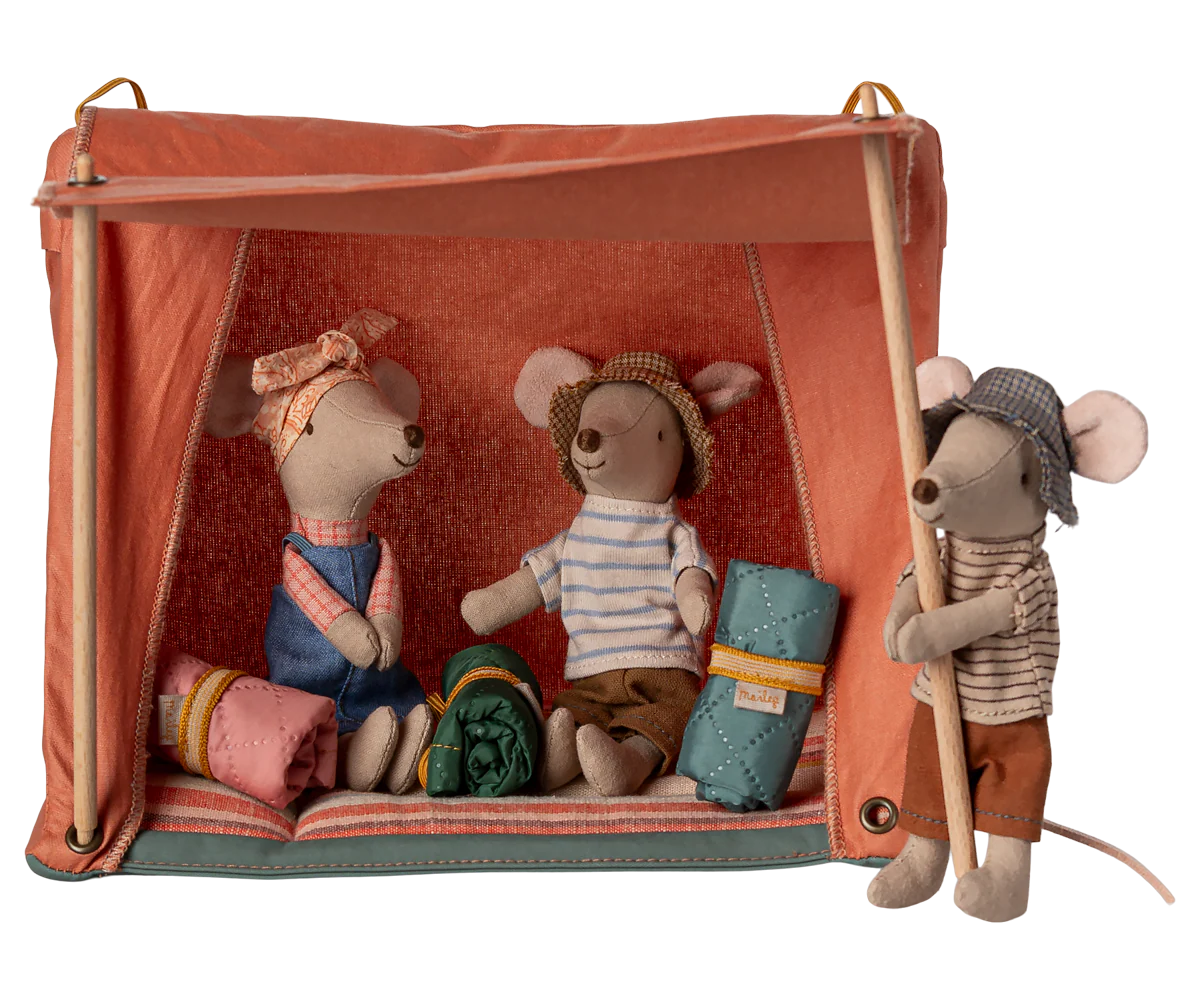 Happy Camper Tent, Mouse | Maileg