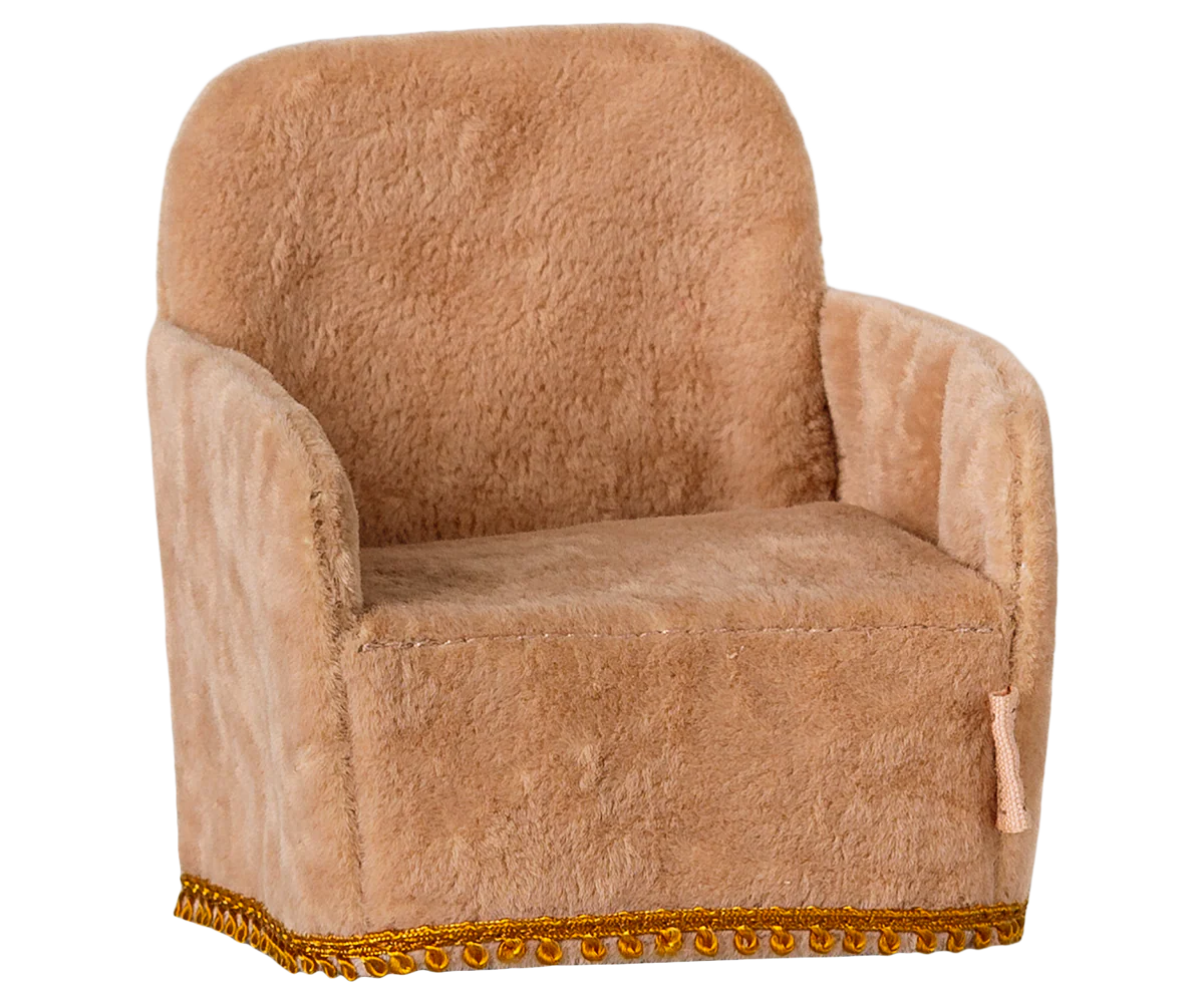 Folding Chair, Mouse - Powder | Maileg