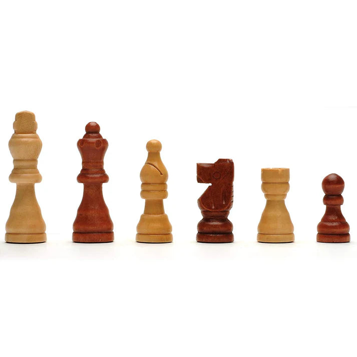 WE Games Folding Wood Travel Chess Set | Wood Expressions