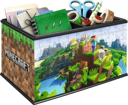 Minecraft Storage Box 216 PC 3D Puzzle | Ravensburger