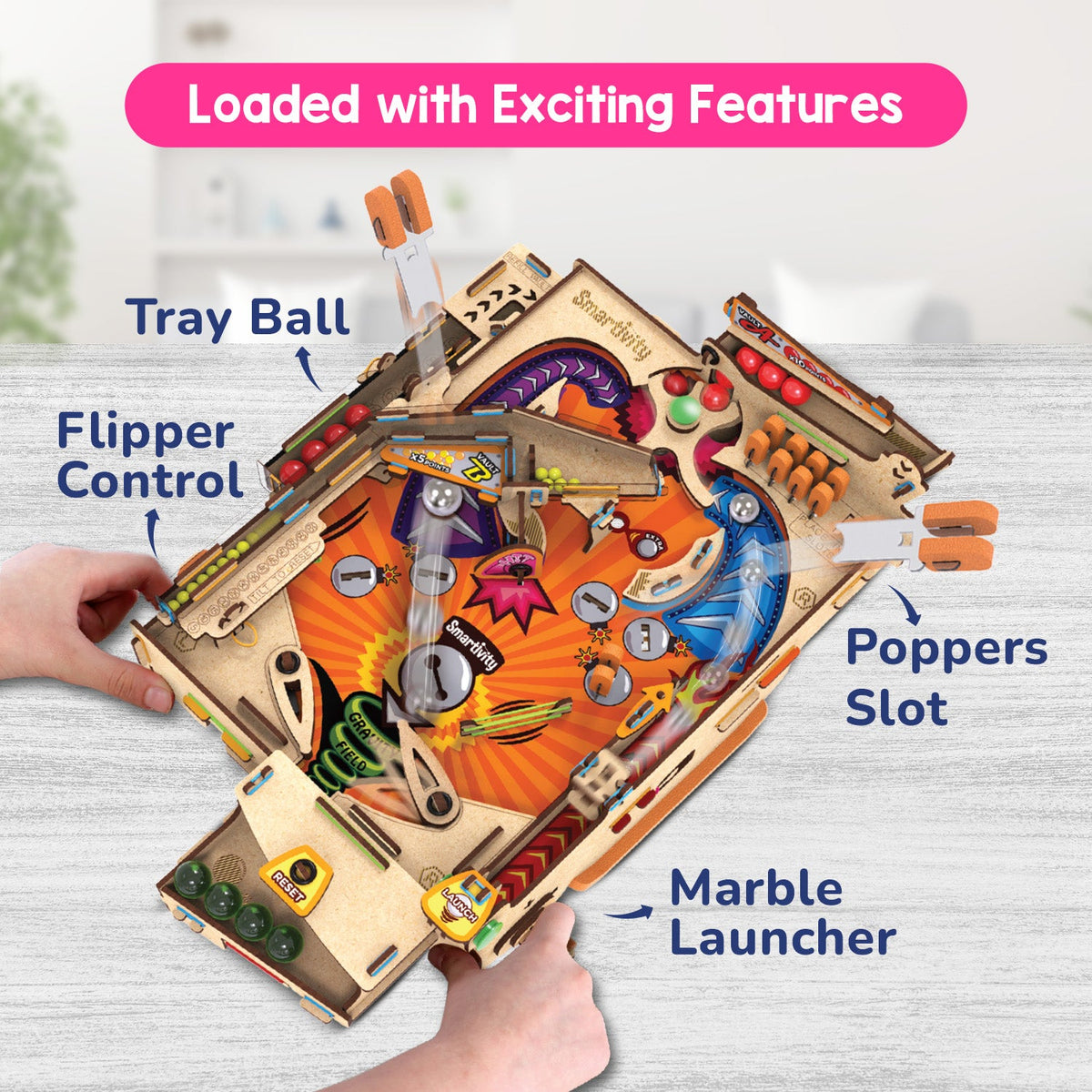 Pinball Machine STEAM Kit | Smartivity Labs - LOCAL PICKUP ONLY
