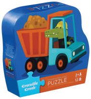 Construction Croc - 12-Pc Mini Puzzle | Crocodile Creek