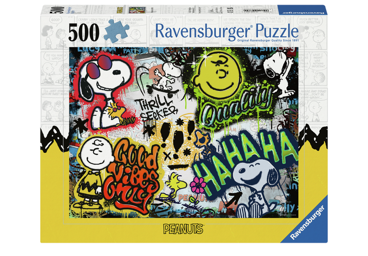 Peanuts Graffiti 500 Pc Puzzle | Ravensburger