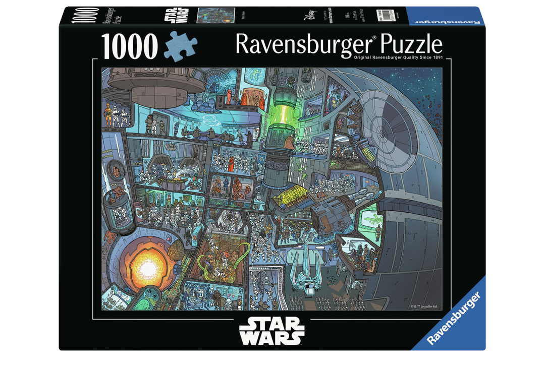 Star Wars: Where's Wookie 1000 Pc Puzzle | Ravensburger