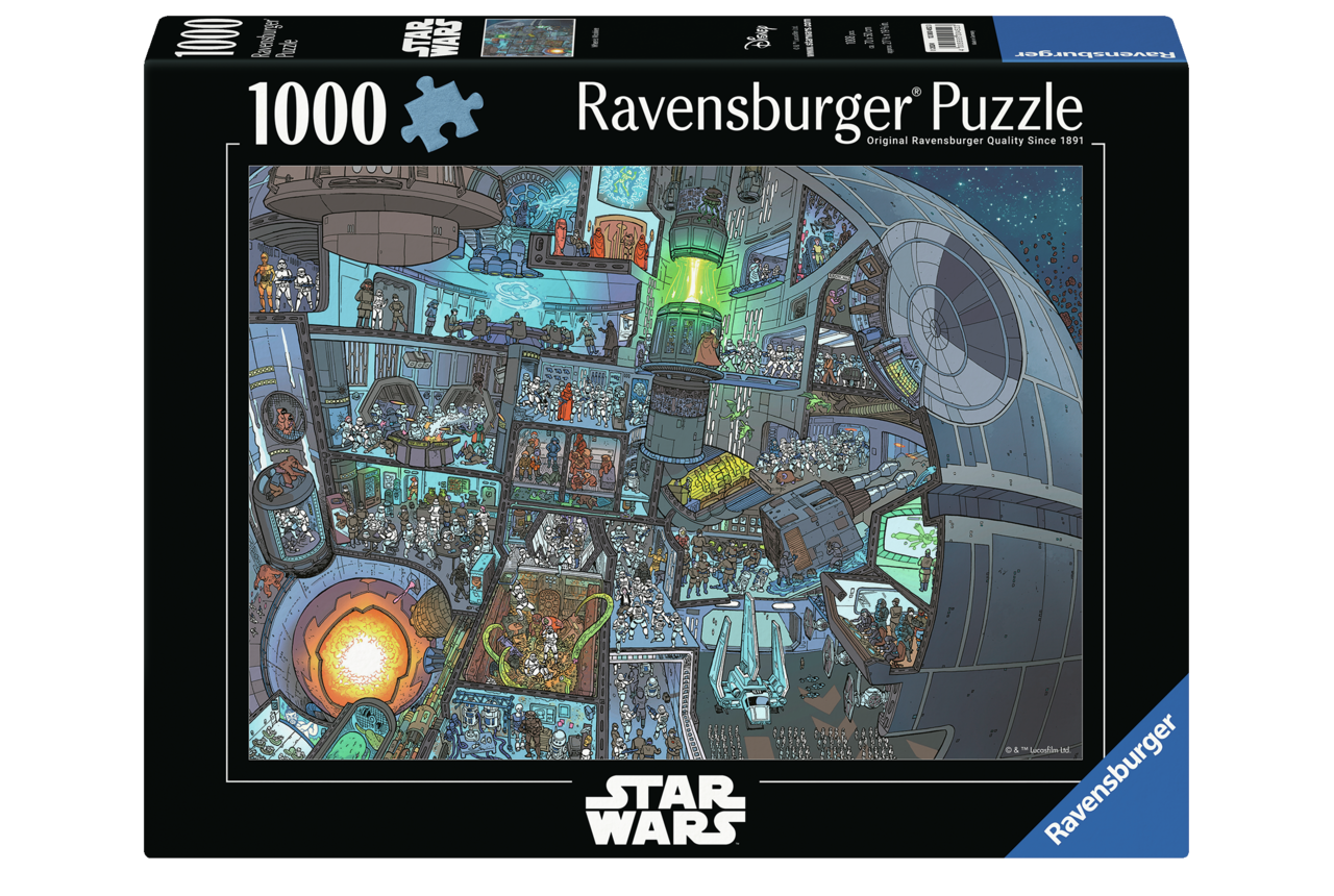 Star Wars: Where's Wookie 1000 Pc Puzzle | Ravensburger