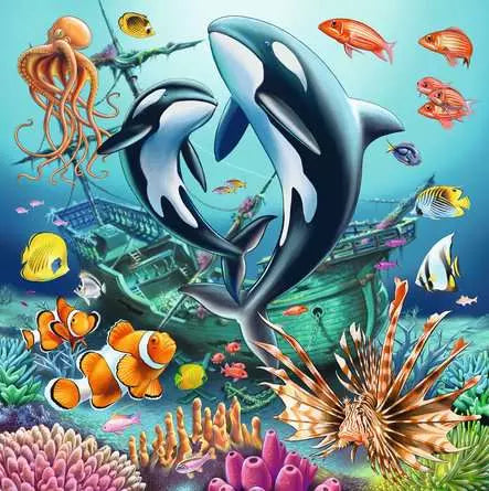 Underwater 3x49 Pc Puzzle | Ravensburger