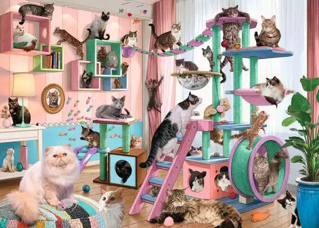 Cat Tree Heaven - 1000 pc | Ravensburger