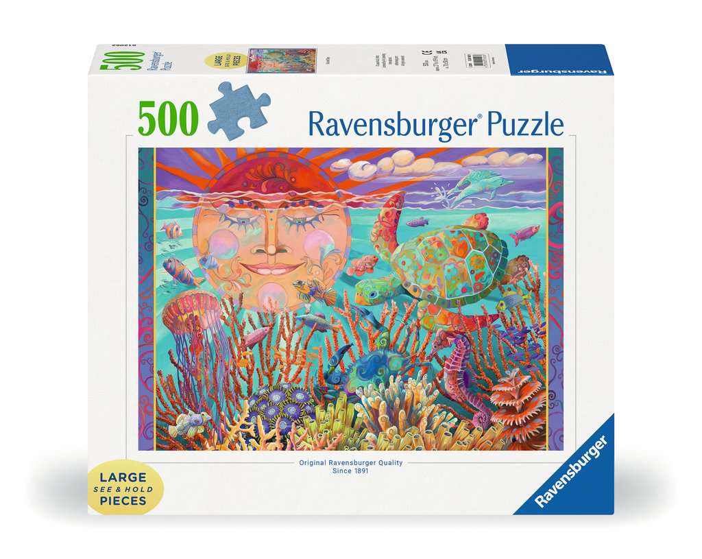 Sun and Sea - Large Format 500pc Puzzle | Ravensburger