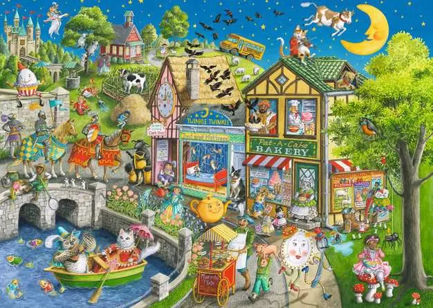 Mother Gooseville - 1000pc Puzzle | Ravensburger