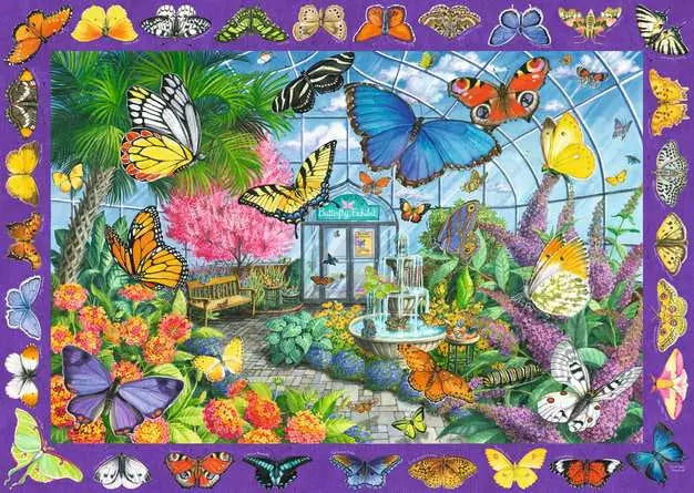 The Butterfly Place - 500 pc Large Format | Ravensburger