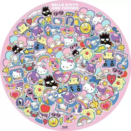 Hello Kitty and Friends - 500pc Round Puzzle | Ravensburger