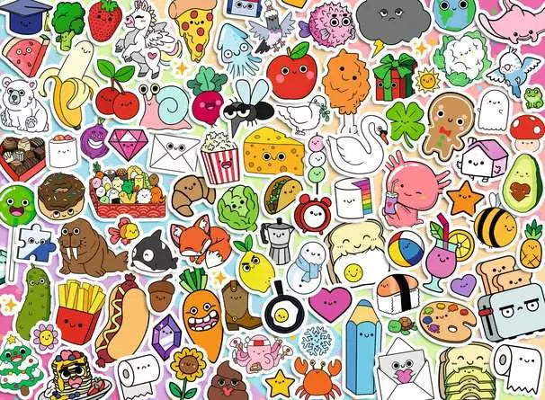 Cute Kawaii Chaos - 500 pc | Ravensburger