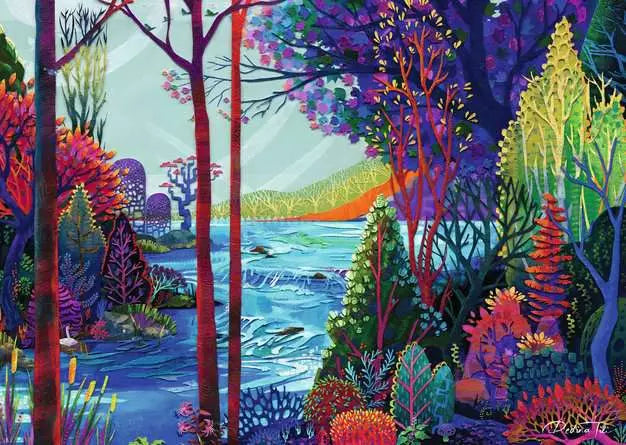 Indigo Forest - 1000pc Puzzle | Ravensburger