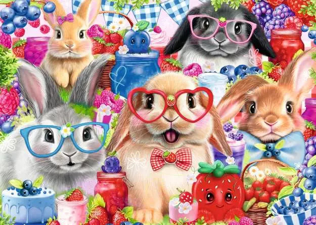Bunnies & Berries - 35pc Puzzle | Ravensburger