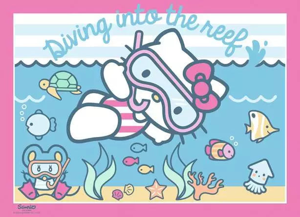 Let's Go, Hello Kitty! - 4x100 Pc | Ravensburger