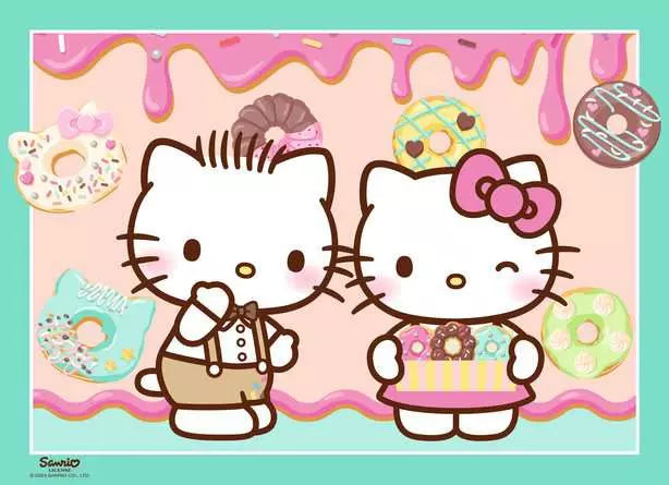 Let's Go, Hello Kitty! - 4x100 Pc | Ravensburger