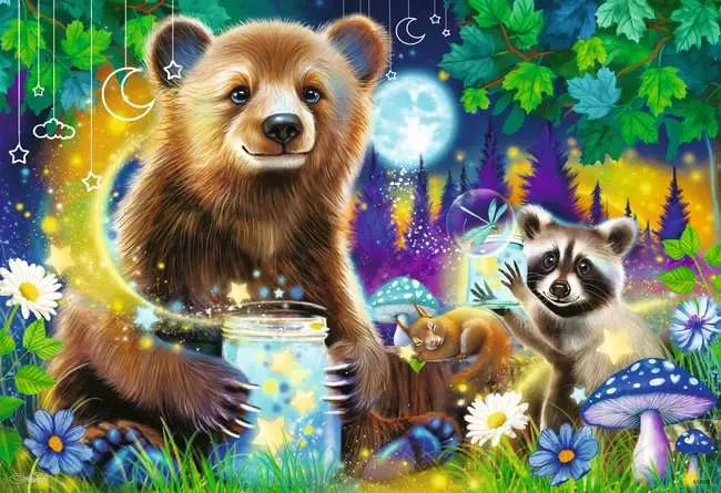 Lovable Woodland Friends - 2x24 Pc Puzzle | Ravensburger