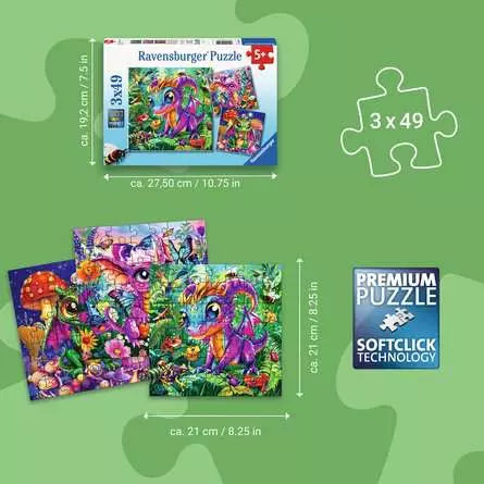 Baby Garden 3x49 Pc Puzzles | Ravensburger