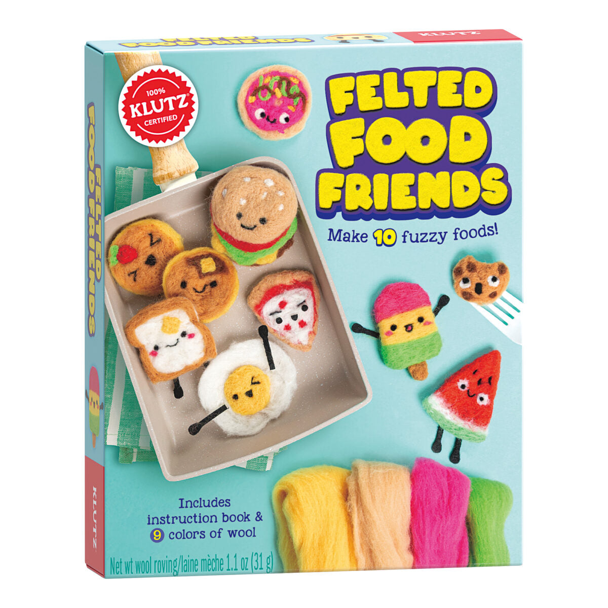 Felted Food Friends | Klutz