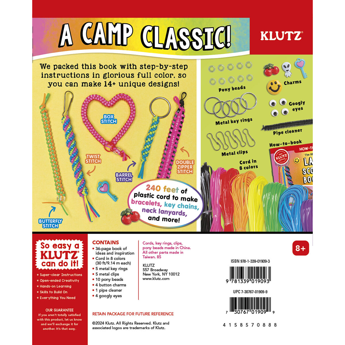 The Best Ever Book of Lanyard, Scoubidou, and Boondoggle | Klutz